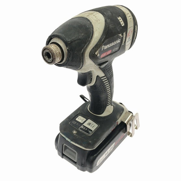 ☆中古品セット☆Panasonic パナソニック 14.4V/18 インパクトドライバ EZ751Aドリルドライバ EZ74A3 バッテリー2個(3.0Ah/4.2Ah)充電器+ケース136673 - 2