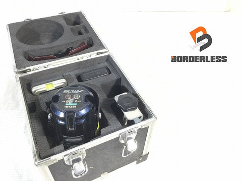 ☆中古品☆KDS ムラテック 高輝光レーザー墨出し器 ATL-65 受光器付き SUPER RAY 防塵 防滴 IP54 墨出器 - 0