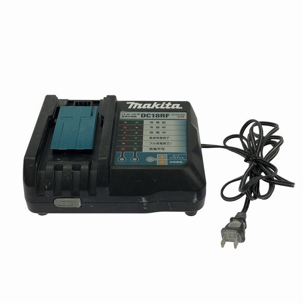 ☆中古品セット☆makita マキタ 18V 6.0Ah 純正 リチウムイオンバッテリー BL1860B 14.4V/18V用 急速充電器 DC18RF129573 - 9