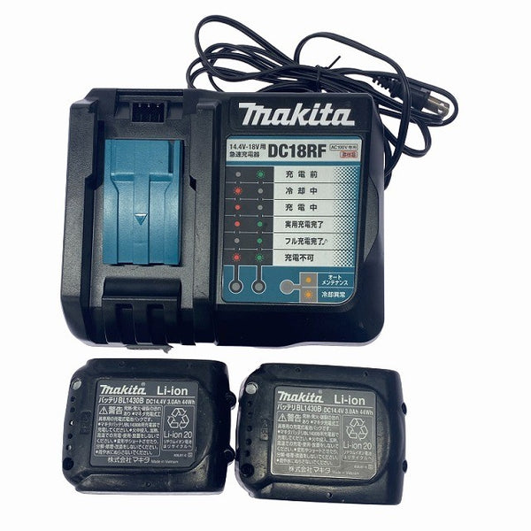 ☆比較的綺麗☆ makita マキタ 14.4V 充電式インパクトドライバ TD138D ピンク バッテリ2個(3.0Ah) 充電器付131782 - 10