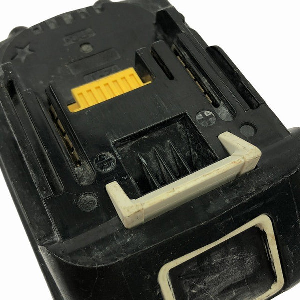 ☆中古品☆makita マキタ 18V 6.0Ah 純正リチウムイオンバッテリー BL1860B 急速 残量表示ボタン 蓄電池 雪/飛行機136904 - 9