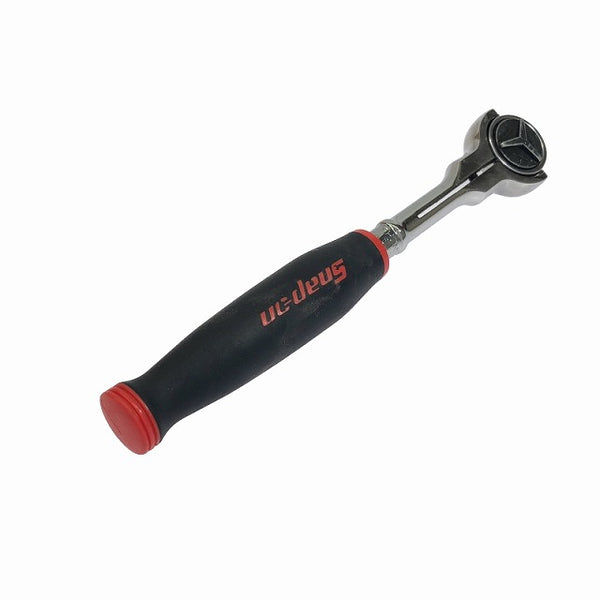 ☆箱なし未使用品 コメント必読☆ SNAP-ON スナップオン 1/4 ラチェットハンドル FHCNF72 スイベルラウンドヘッド 差込み角:9.5mm - 4