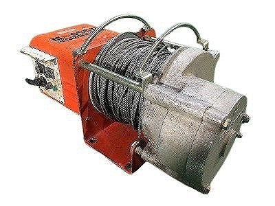 ☆中古品☆東京ジャイロ セビー高速ウィンチ W950CW-Ⅲ/W950CWⅢ リモコン付 電動ウインチ 荷揚げ機 最大荷重160Kg CW3　　　　　　115108 - 4