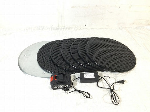 ☆中古品☆HOMURA ホムラ 18V 電動トロウェル 型番不明 バッテリー(18V 4.0Ah) 充電器付き 付属品付き 電動工具 充電式 116152 - 10