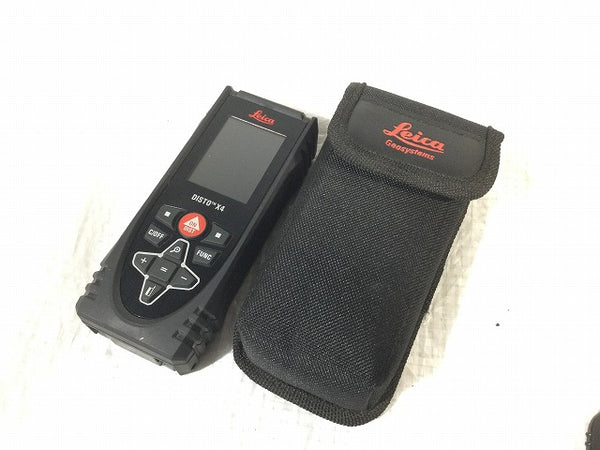 ☆極美品※コメント必読☆ Leica ライカ レーザー距離計 DISTO X4/ライカディストX4キット DISTO-X4SET アダプター 三脚 ケース - 8