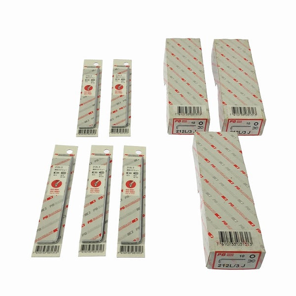 ☆未使用品138本セット☆PB スイスツールズ ロング六角棒レンチ 0.89mm～6mm 六角レンチ L字型レンチ ハンドツール110859 - 4