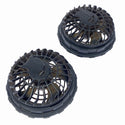 ☆中古品☆BURTLE バートル 空調作業服用バッテリー AC08-22V ファンユニット AC370/371 充電ケーブルセット 暑さ対策 - 5