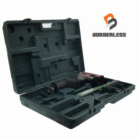 ☆中古品☆HITACHI 日立工機 14.4V コードレスセーバソー CR14DSL 本体+替刃4枚付き(未使用) 充電式 レシプロソー セーバーソー - 0