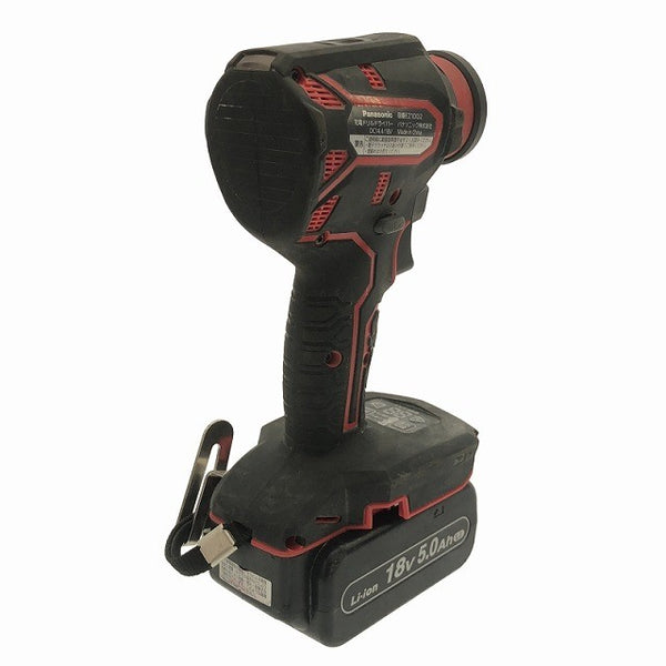 ☆比較的綺麗☆Panasonic パナソニック 14.4V/18V 充電ドリルドライバー EZ1DD2J18D-R 赤 バッテリ2個(5.0Ah) 充電器 アタッチメント付き119432 - 6