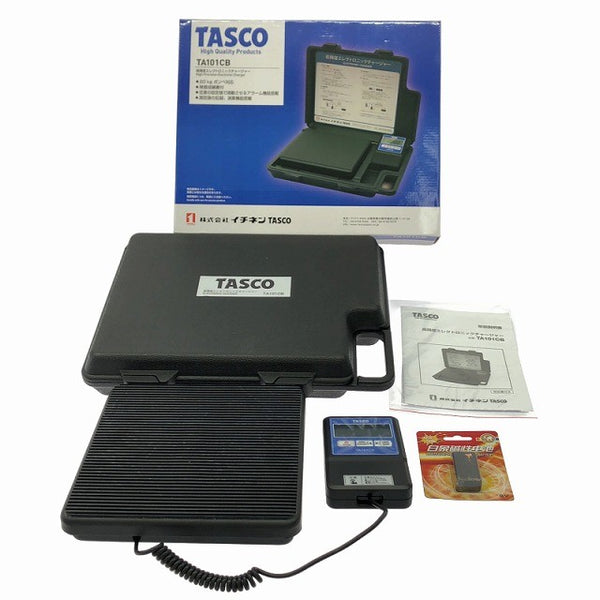 ☆未使用品☆ TASCO タスコ イチネン TA101CB 高精度エレクトロニックチャージャー チャージングスケール 計量器 計測 測定131070 - 3