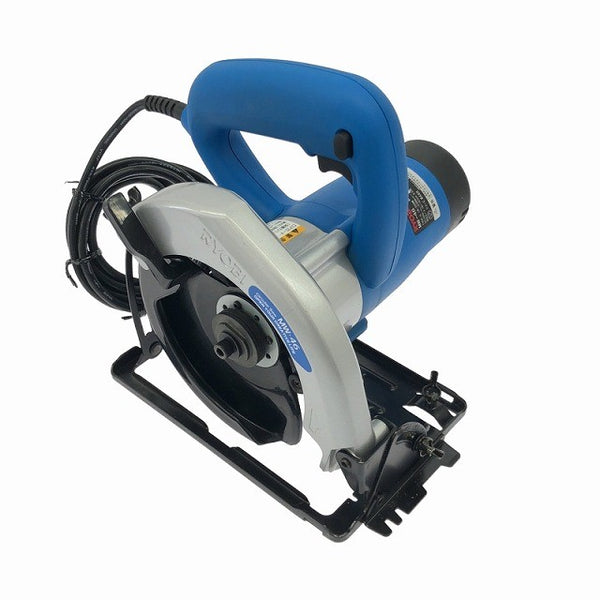 ☆中古美品☆RYOBI リョービ 100V 丸ノコ MW-46 本体+パーツ+延長コード+ケース 切断機 マルノコ/丸のこ/丸鋸 116009116009 - 4