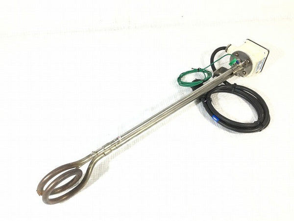 ☆中古品☆八光電機 投げ込みヒーター BCS1115 アース 温度調整付き 水加熱用 コード式 電動工具130239 - 2