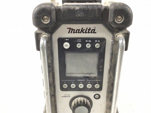 ☆中古品☆makita マキタ 7.2V/9.6V/14.4V/18V 充電式ラジオ MR102 本体のみ 現場ラジオ - 9