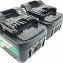 ☆中古品2点セット☆HiKOKI ハイコーキ 36V 2.5Ah 純正 マルチボルトバッテリー BSL36A18 リチウムイオンバッテリー 蓄電池137125 - 7