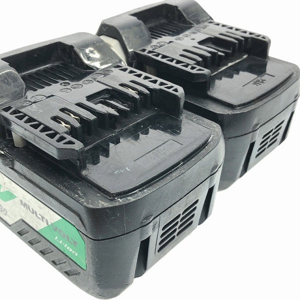 ☆中古品2点セット☆HiKOKI ハイコーキ 36V 2.5Ah 純正 マルチボルトバッテリー BSL36A18 リチウムイオンバッテリー 蓄電池137125 - 7