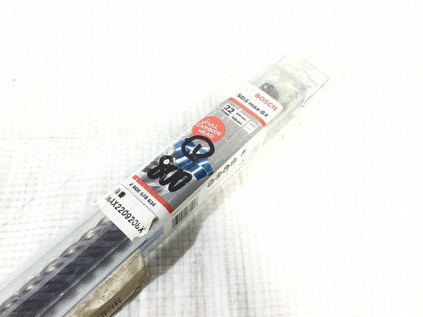 ☆未使用品☆BOSCH ボッシュ SDSマックス/SDS-max ドリルビットシャンク MAX2209208X 8X 22.0mmφx920mm ハンマードリル用129515 - 10