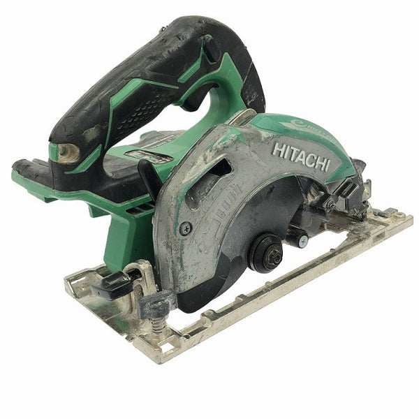 ☆中古品☆HiKOKI ハイコーキ 18V 165mm コードレス丸のこ C18DBAL 本体のみ 充電式 マルノコ 丸ノコ 丸鋸 木工用 切断機122746 - 2