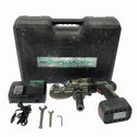 ☆中古品☆IKURATOOL 育良 18V コードレスパンチャーISK-MP15LT バッテリー1個(18V 3.0Ah) 充電器 ケース付128609 - 3