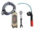 ☆中古品☆IKURA イクラ 育良精器 100V パワーボール IS-180FBO 動力用開閉器(BSWT315B3)付 ケーブル中間送り機 電設工事 - 10