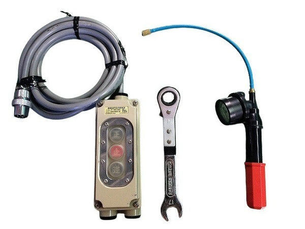 ☆中古品☆IKURA イクラ 育良精器 100V パワーボール IS-180FBO 動力用開閉器(BSWT315B3)付 ケーブル中間送り機 電設工事 - 10
