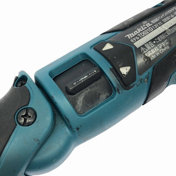 ☆中古品☆makita マキタ 7.2V 充電式ペンインパクトドライバ TD021D バッテリー(7.2V 1.5Ah) 充電器付き 電動工具 締め付け 116278 - 7
