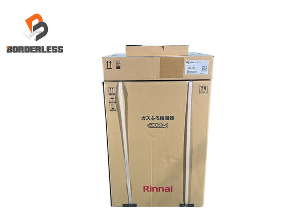 ☆未使用品☆Rinnai リンナイ ガスふろ給湯器 ecoジョーズ RUF-E2406SAW マルチリモコン MBC-240V 配管カバー付き133894 - 1