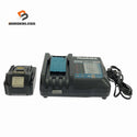 ☆中古品セット☆makita マキタ 18V 6.0Ah 純正 リチウムイオンバッテリー BL1860B 急速充電器 DC18RF リチウムイオン電池137762 - 1
