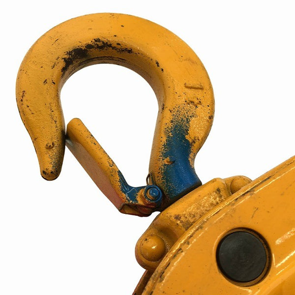 ☆中古品2個セット☆KITO キトー チェーンブロック M3形 CB010 荷重1.0ton/1ton 揚程2.5m 手動式 チェンブロック 吊り具 荷揚げ137277 - 7