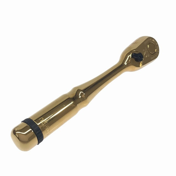 ☆未使用☆nepros ネプロス ラチェットハンドル NBR390GL 限定シリーズ 90ギア 9.5sq 金色 iPゴールド ラチェットレンチ - 4