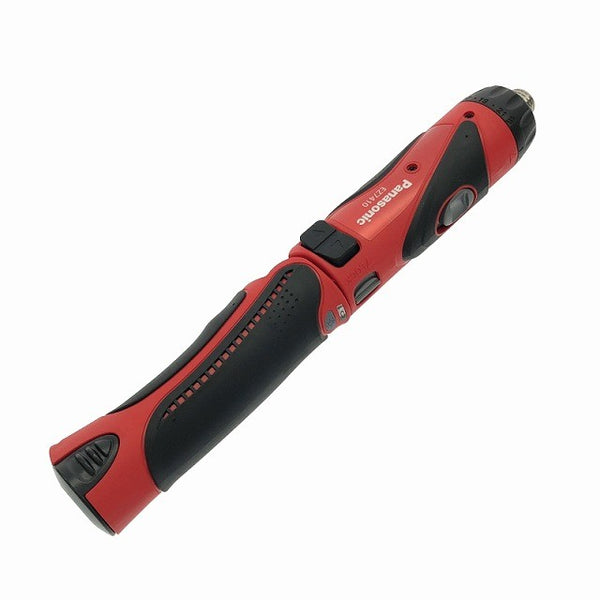 ☆極美品☆Panasonic パナソニック 3.6V 充電スティックドリルドライバー EZ7410 赤/レッドバッテリ3個(1.5Ah)充電器+ケース - 6