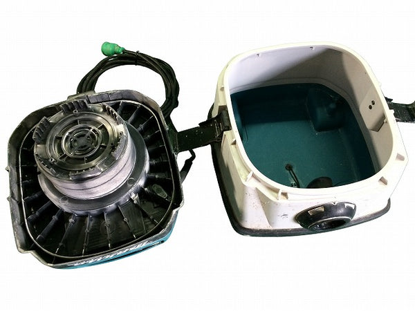 ☆中古品☆makita マキタ 100V 乾式専用集じん機 484 本体+ホース 2本+ノズル付 業務用 掃除機 集塵110759 - 6