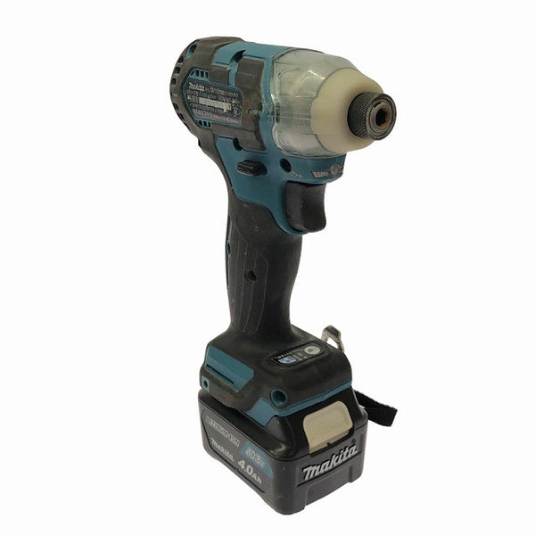 ☆中古品☆makita マキタ 10.8V 充電式インパクトドライバー TD111DSMX バッテリー2個(10.8V4.0Ah) 充電器付 コードレス128377 - 5