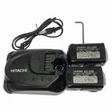 ☆中古品☆HITACHI 日立工機 10.8V コードレスセーバソー CR10DL バッテリ2個(3.0Ah)充電器付き 充電式レシプロソー129538 - 10