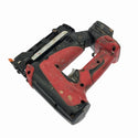 ☆中古品☆MAX マックス 14.4V 充電式ピンネイラ TJ-35P1 赤/レッド 本体+バッテリー2個(3.0Ah)+充電器113891 - 5