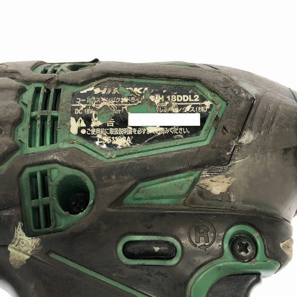 ☆中古品☆HiKOKI ハイコーキ 18V コードレスインパクトドライバー WH18DDL2 本体のみ 充電式 バッテリー式119068 - 10