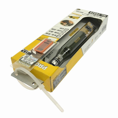 ☆未使用品☆PROXXON プロクソン ミニルーター MM100 No.28525 本体+先端パーツ付 コード式 彫刻 彫金 模型工作 穴あけ 研磨130024 - 0