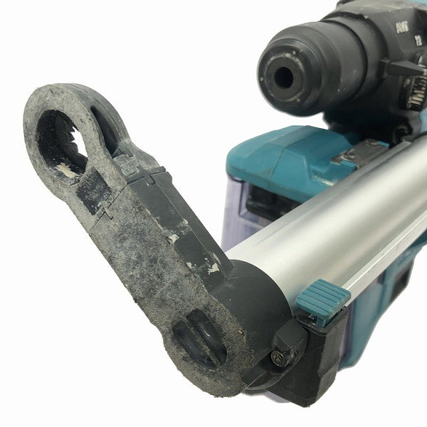 ☆比較的綺麗です☆makita マキタ 18V 18mm充電式ハンマドリル HR183D 本体+集じんシステム DX16付き 電動工具 穴あけ136711 - 9