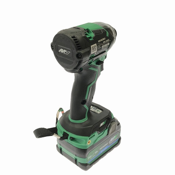 ☆未使用品☆HIKOKI ハイコーキ 36V コードレスインパクトドライバー WH36DC(XPSZ)新マルチボルトバッテリー1個+充電器+ケース - 6