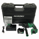 ☆中古極美品☆HiKOKI ハイコーキ 36V コードレスロータリハンマドリル DH36DPE バッテリ1個(2.5Ah) 充電器 ケース 充電式135839 - 3