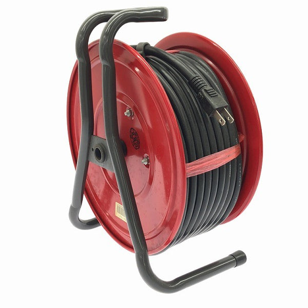 ☆極美品☆HATAYA ハタヤ 100V 30m サンデーリール GS-30 防じんシャッター付 屋内用 コードリール 電工ドラム 延長コード129999 - 3