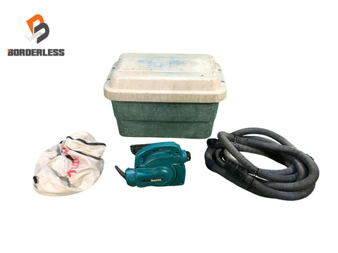 ☆中古品☆makita マキタ 小型集じん機 450 100V 6.6L ホース＋集じんバッグ 工具連動 集塵機 掃除機 クリーナー114754