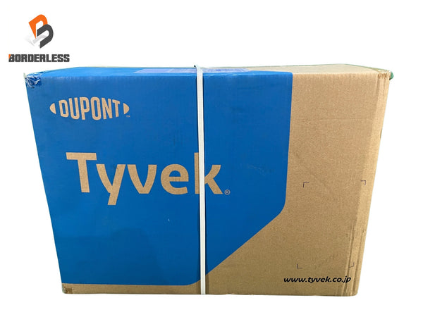☆未使用品☆DUPONT デュポン 化学防護服 Tyvek タイベックソフトウェア2型 Lサイズ ホワイト/白 100枚入129940 - 1