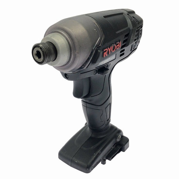 ☆中古品☆RYOBI リョービ 14.4V 充電式インパクトドライバー BID-1415 バッテリ1個(1.5Ah) 充電器付 コードレス バッテリー式130471 - 2