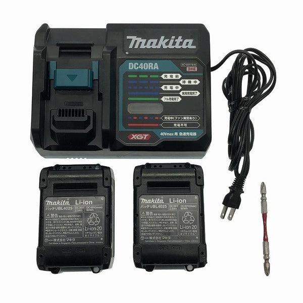 ☆中古品 限定色☆makita マキタ 40Vmax 充電式インパクトドライバー TD001GDXFC オレンジ/フレッシュカッパー フルセット117731 - 10