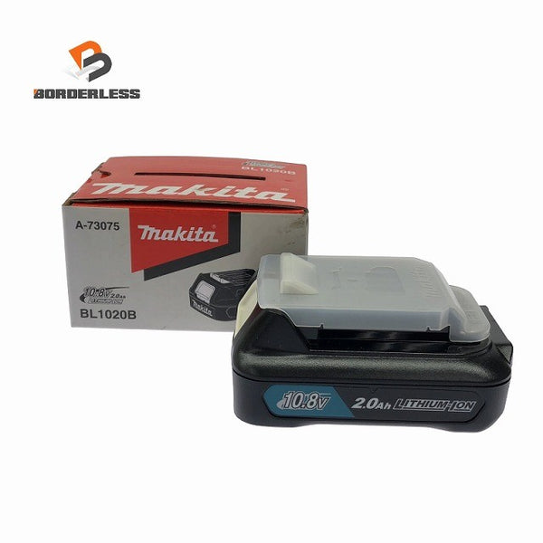 ☆未使用品☆makita マキタ 10.8V 2.0Ah 純正 リチウムイオンバッテリー BL1020B 残量表示付 リチウムイオン電池 蓄電池 充電池135078 - 1