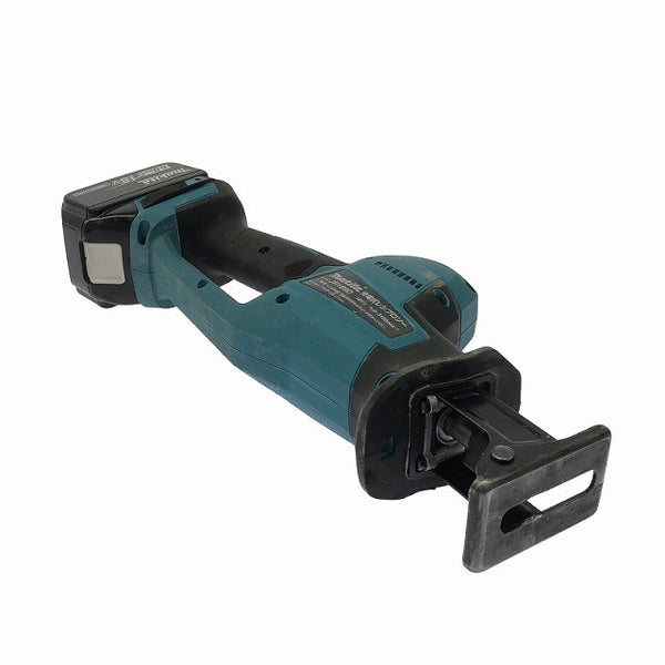 ☆中古品☆ makita マキタ 18V 充電式レシプロソー JR189DRGX 青/ブルー バッテリー2個(6.0Ah)充電器 ケース付129085 - 7
