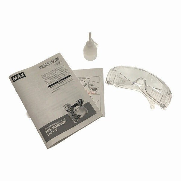 ☆未使用品☆MAX マックス 高圧 90mm スーパーネイラ HN-90N6(D)-G コイルネイラ 高圧釘打機 エアロスター134230 - 9
