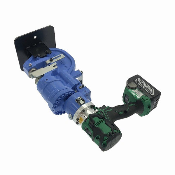 ☆美品☆ KAMEKURA 亀倉 18V コードレスポートパンチャー RF-B3A バッテリー1個(BSL1860)+充電器+ケース 電動工具 油圧工具114204 - 7