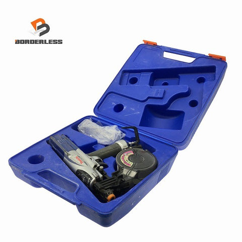 ☆中古品☆makita マキタ 41mm 常圧 エアビス打ち機 AR411R ケース付 エアビス打機 ねじ打機 ねじ打ち機 ターボドライバー129232