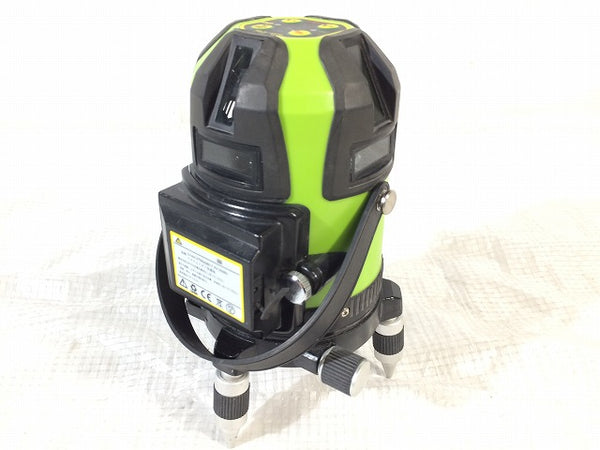 ☆中古品☆might マイト工業 グリーンレーザー墨出し器 MLS-443G 受光器 ACアダプタ ケース付き 計測 測定 工具108599 - 6